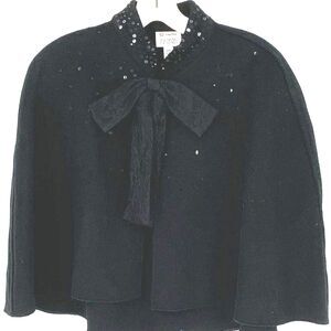 Neiman Marcus Black Cape - One Size